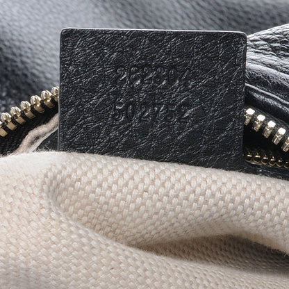 Gucci Pebbled Calfskin Large Soho Hobo Black 8 of 8