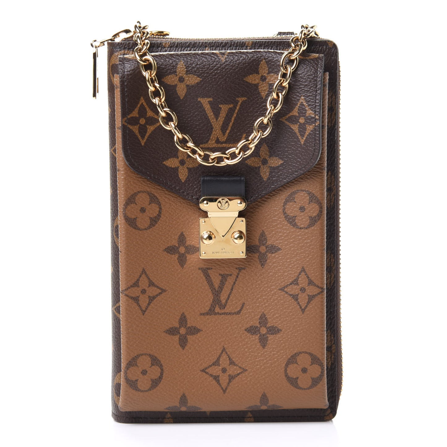 Reverse Monogram Metis Vertical Zippy Wallet