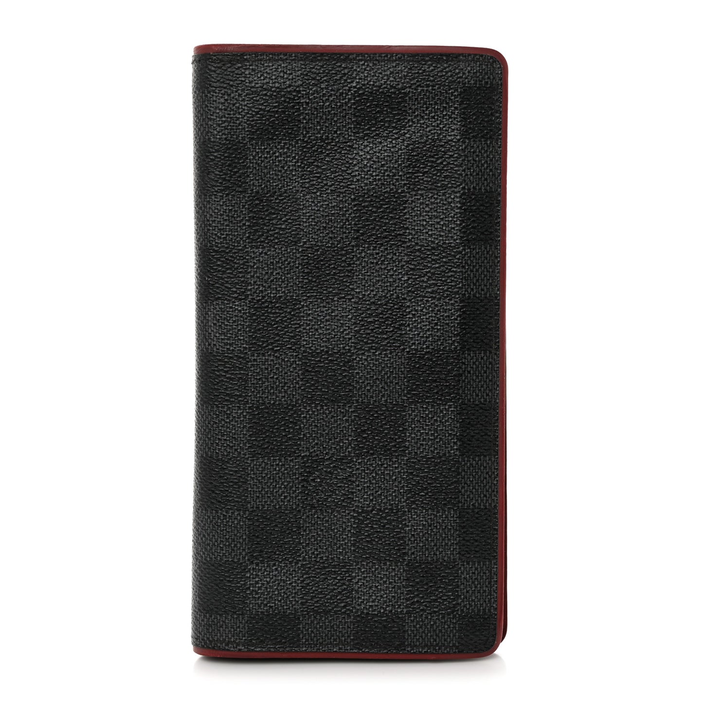 Damier Graphite Brazza Wallet Bordeaux