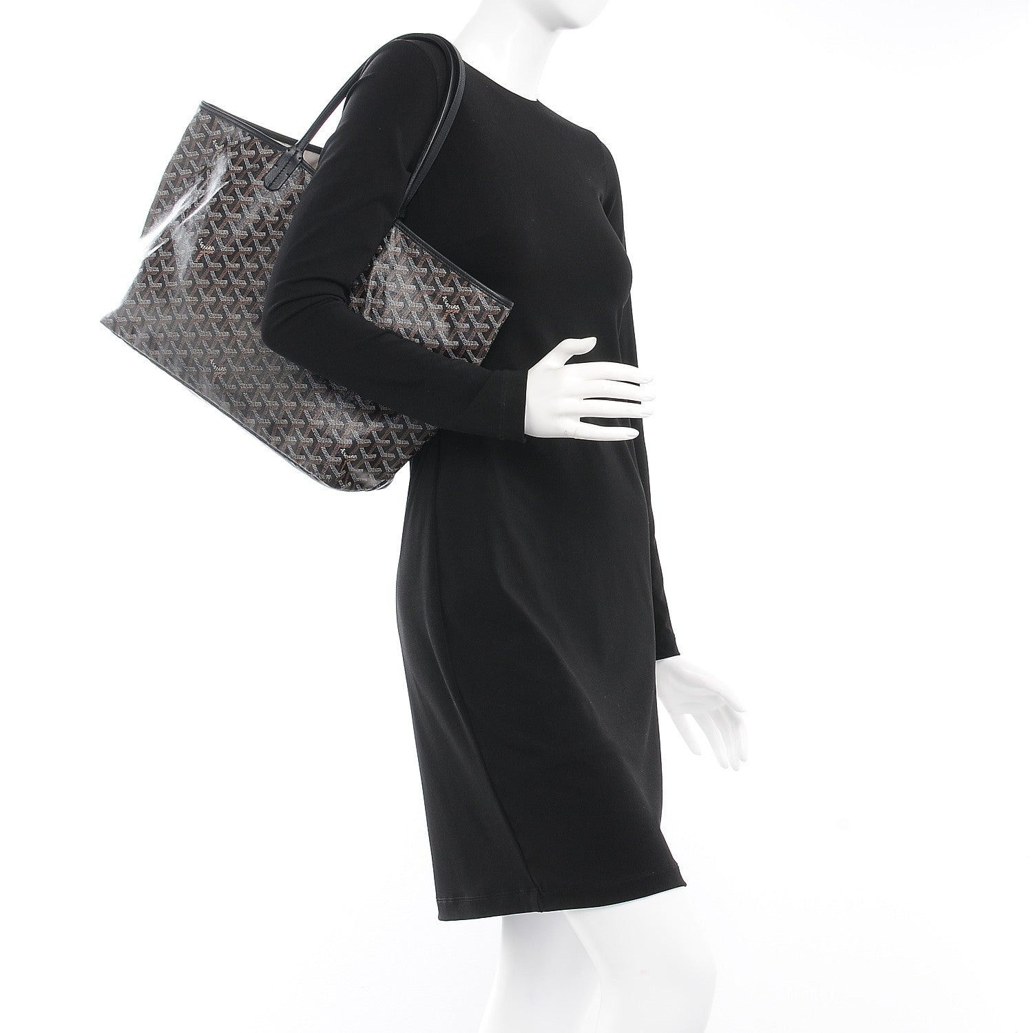 Goyard Goyardine Saint Louis PM Black 2 of 7