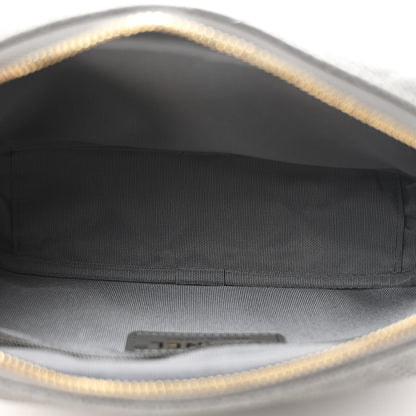 Chanel Iridescent Caviar Flat Quilted Small Coco Tassel Camera Case Grey 5 of 10