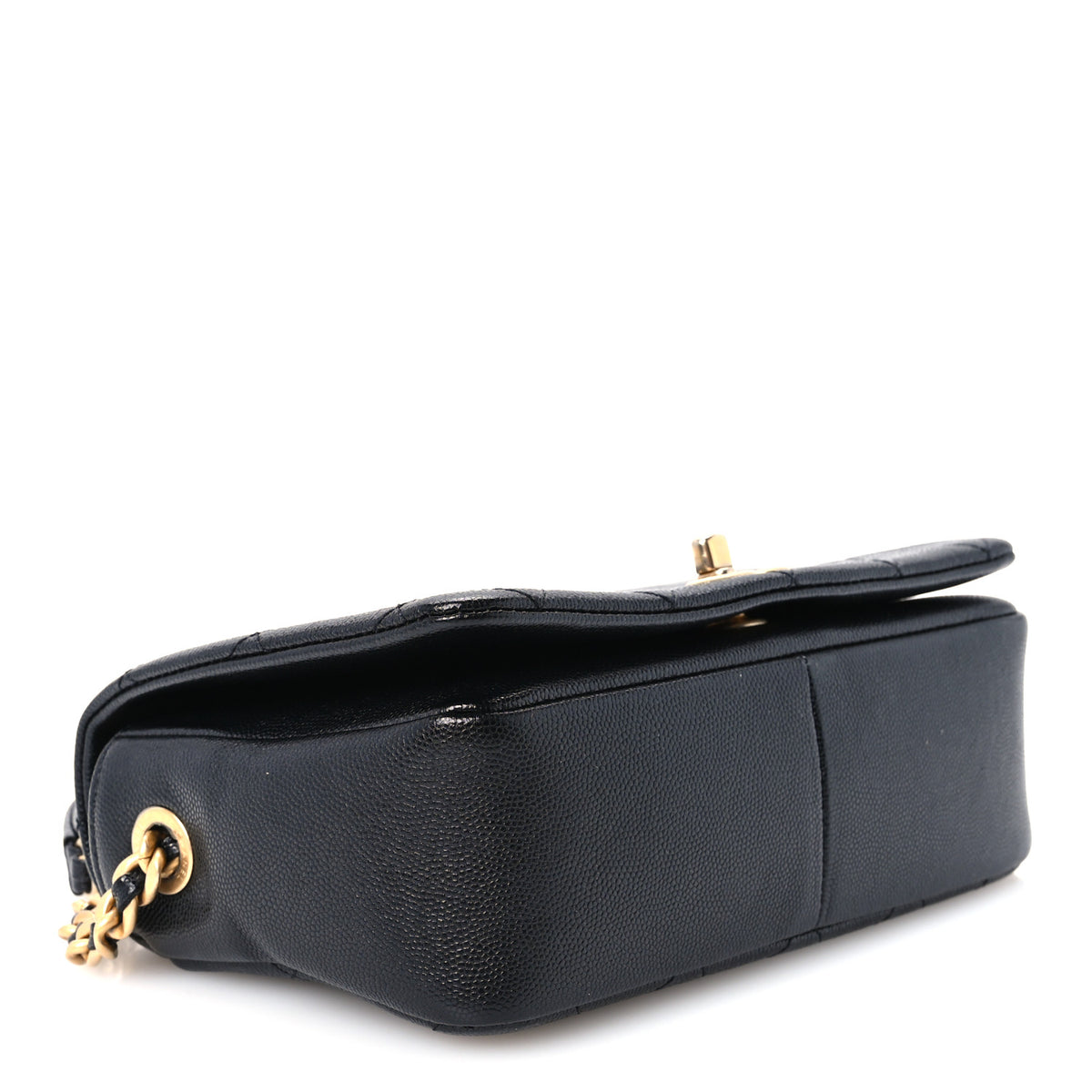 Chanel Caviar Quilted Small Fashion Therapy Flap Bag Black 4 of 11