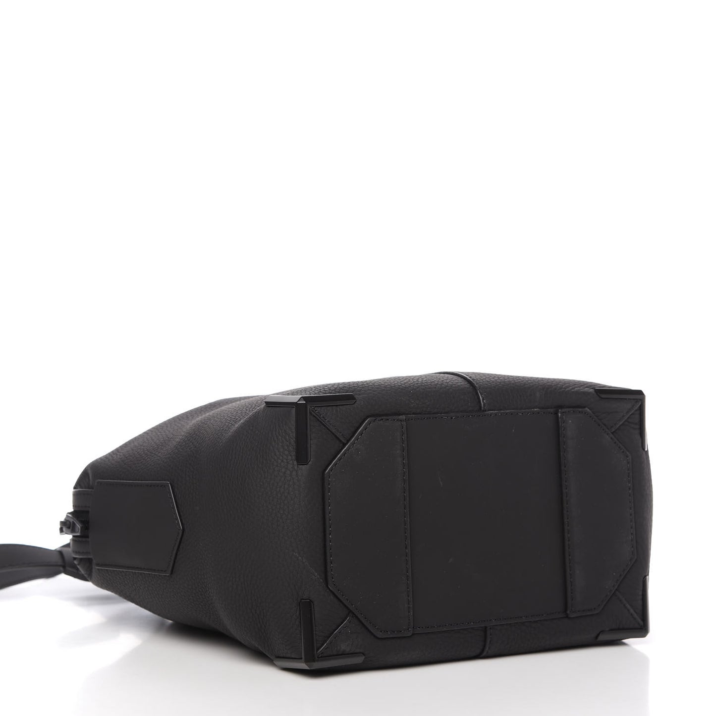Pebbled Calfskin Emile Black