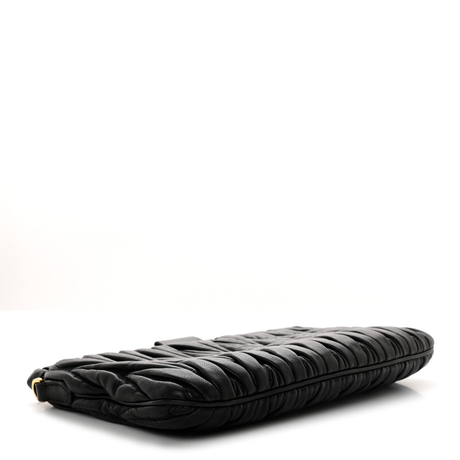 Miu Miu Nappa Matelasse Crossbody Clutch Black 4 of 7