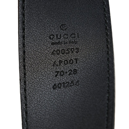 Gucci Calfskin Double G 40mm Belt 70 28 Black 5 of 5