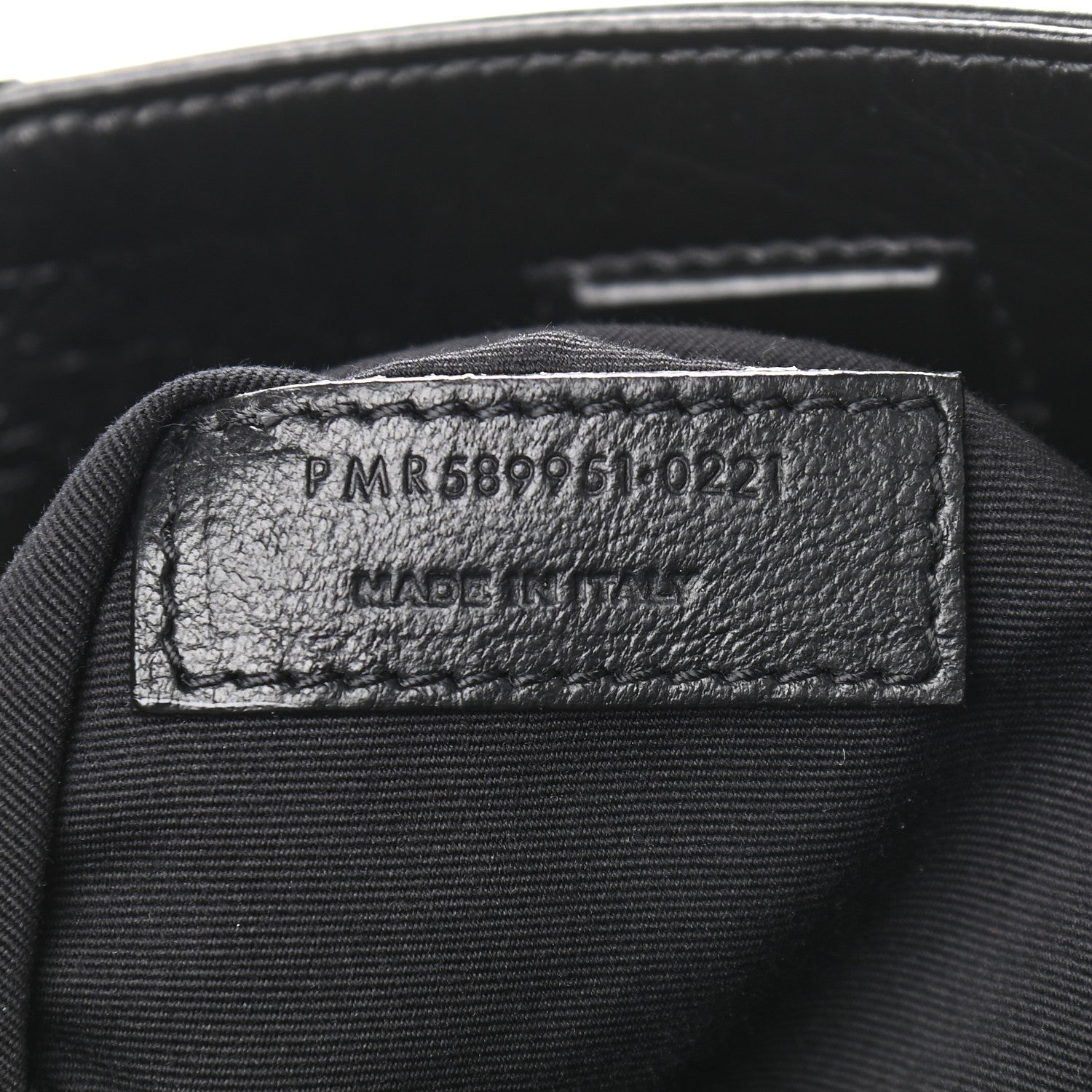 Saint Laurent Crinkled Calfskin Matelasse Monogram Medium Niki Shopper Tote Black 7 of 9