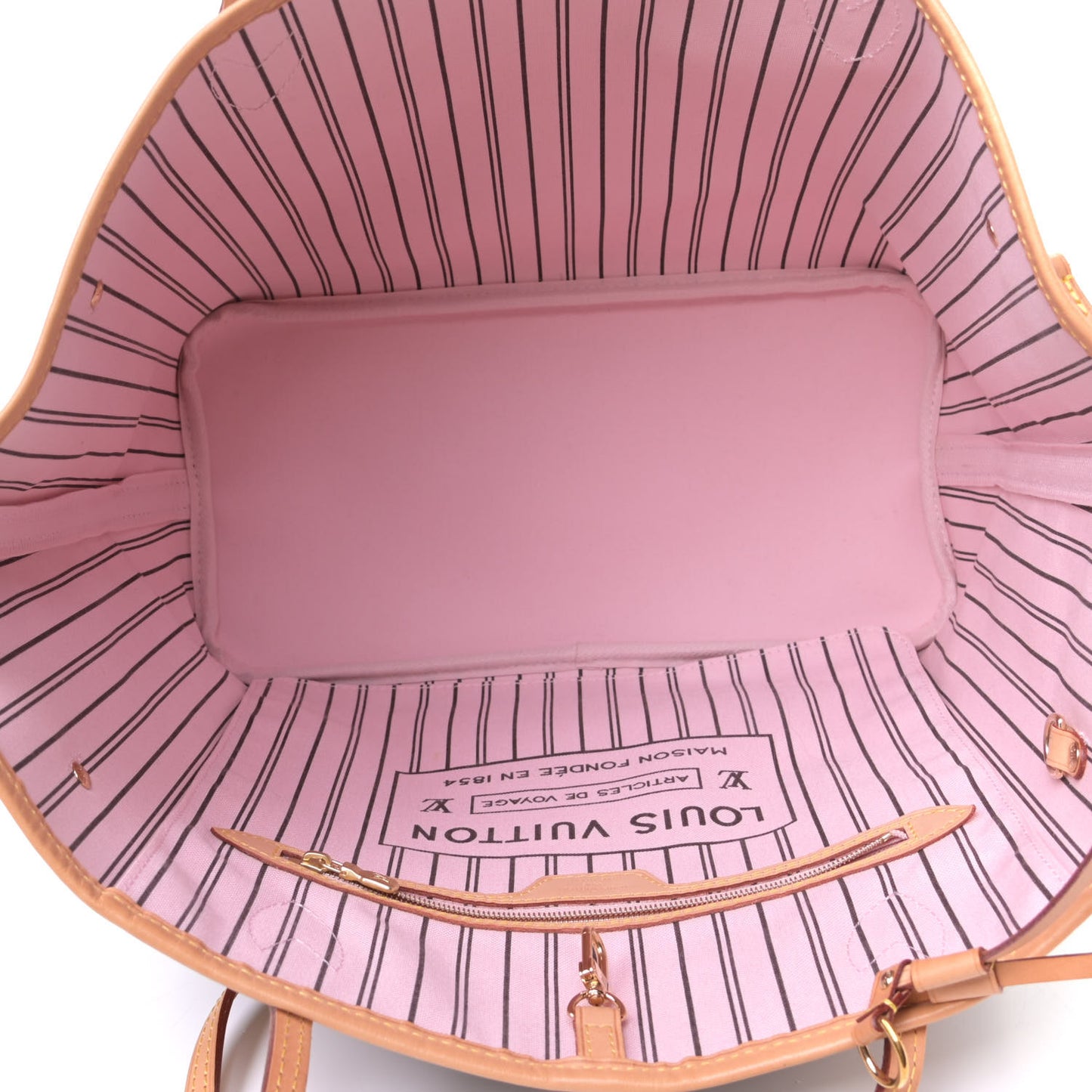 Monogram Neo Neverfull MM Rose Ballerine