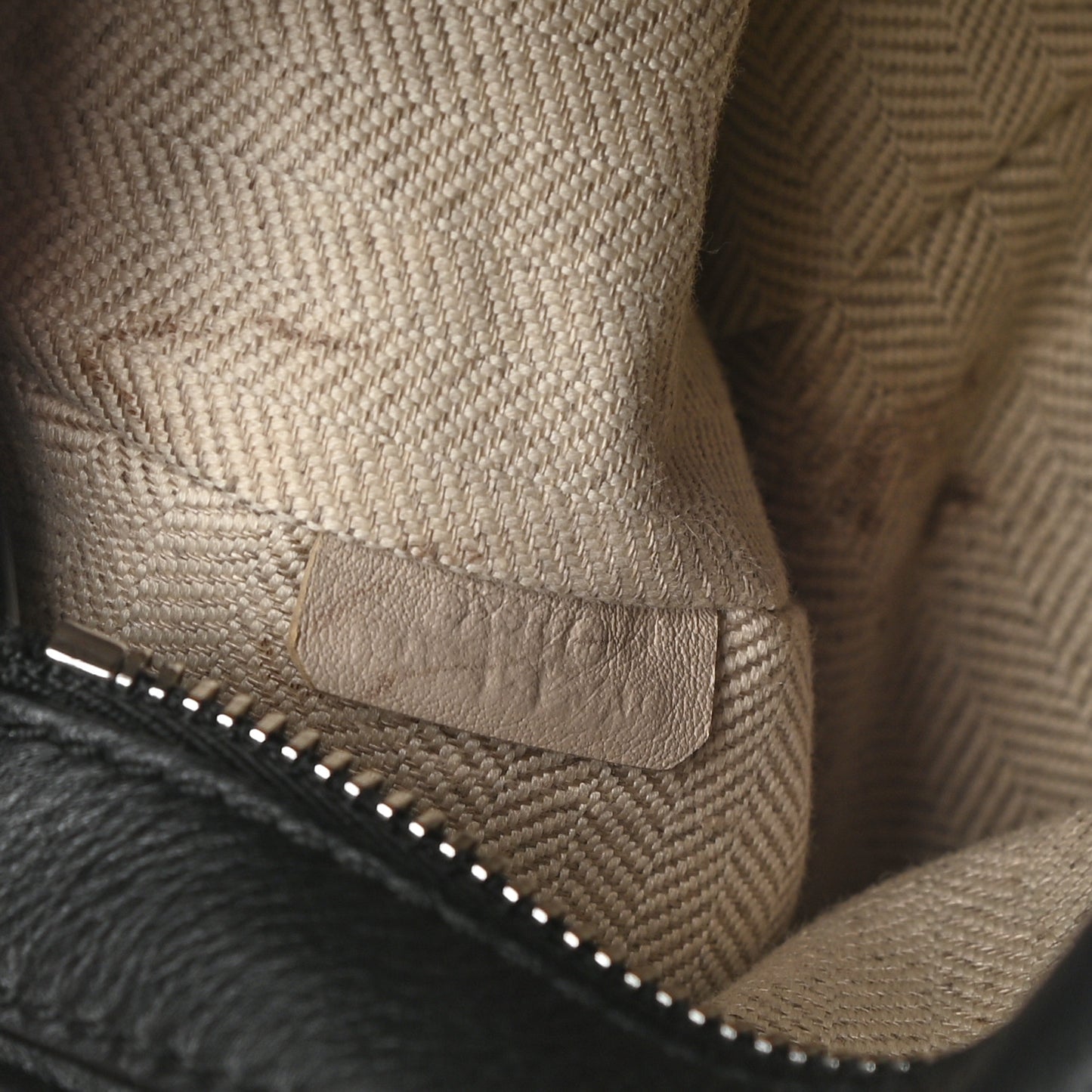Calfskin Mini Puzzle Bag Black