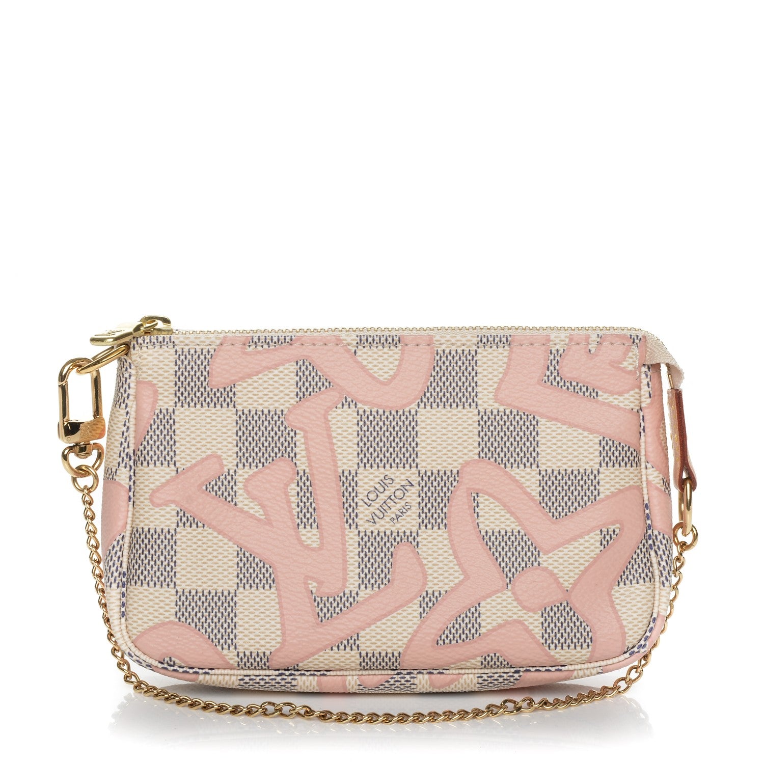Louis Vuitton Damier Azur Tahitienne Mini Pochette Accessories 1 of 7