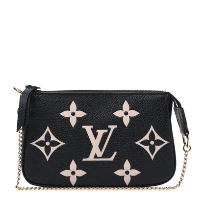 Louis Vuitton Empreinte Monogram Giant Mini Pochette Accessories Black 2 of 4