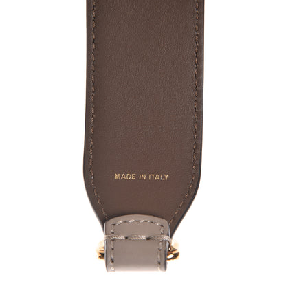 Fendi Calfskin Shiny Nappa Lace Up Bow Strap You Brown 4 of 7