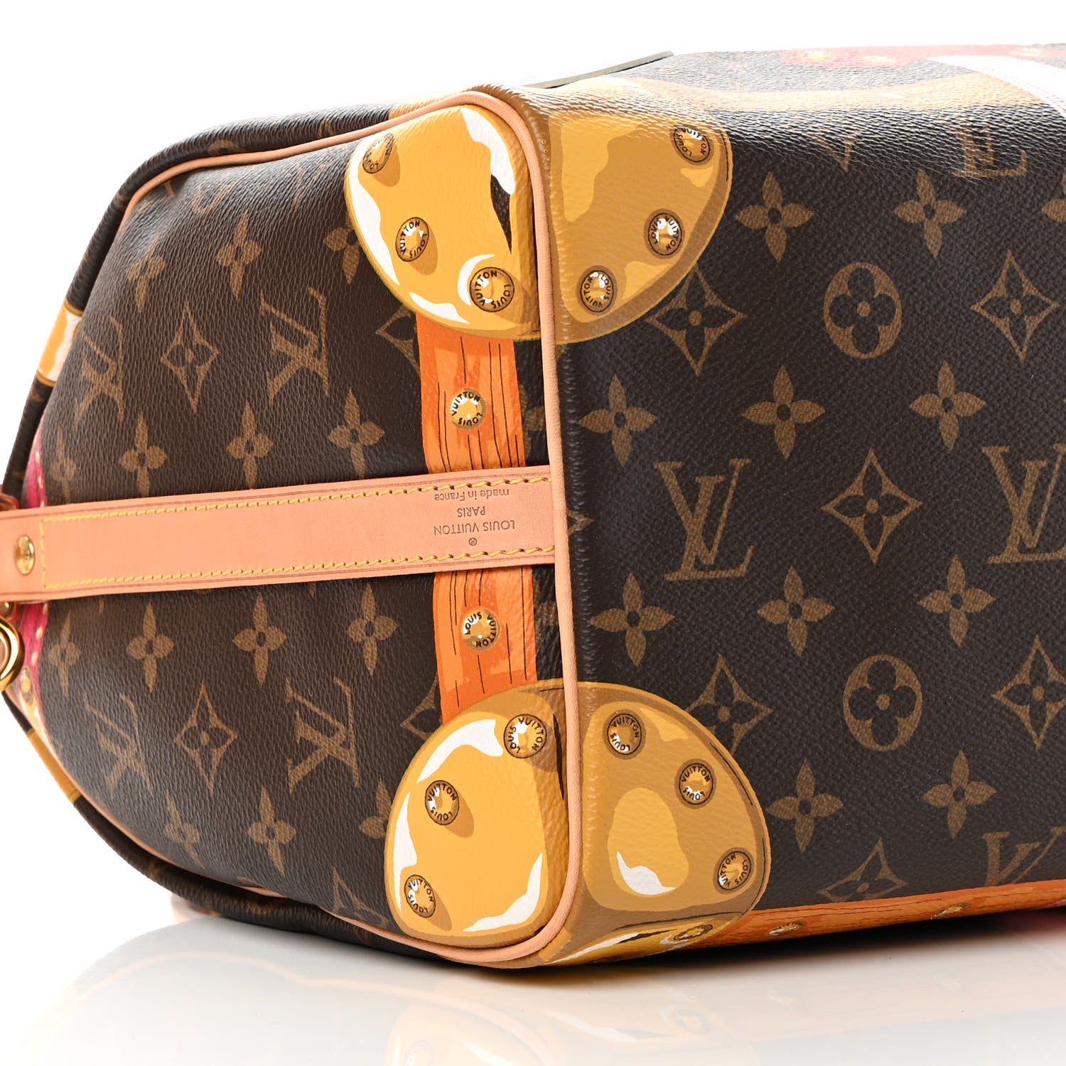 Louis Vuitton Monogram Summer Trunks Speedy Bandouliere 30 9 of 14