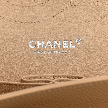 Chanel Caviar Quilted Jumbo Double Flap Beige Clair 6 of 10