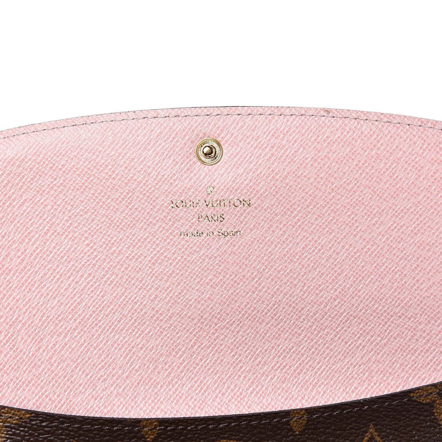 Louis Vuitton Monogram Emilie Wallet Rose Ballerine 6 of 11