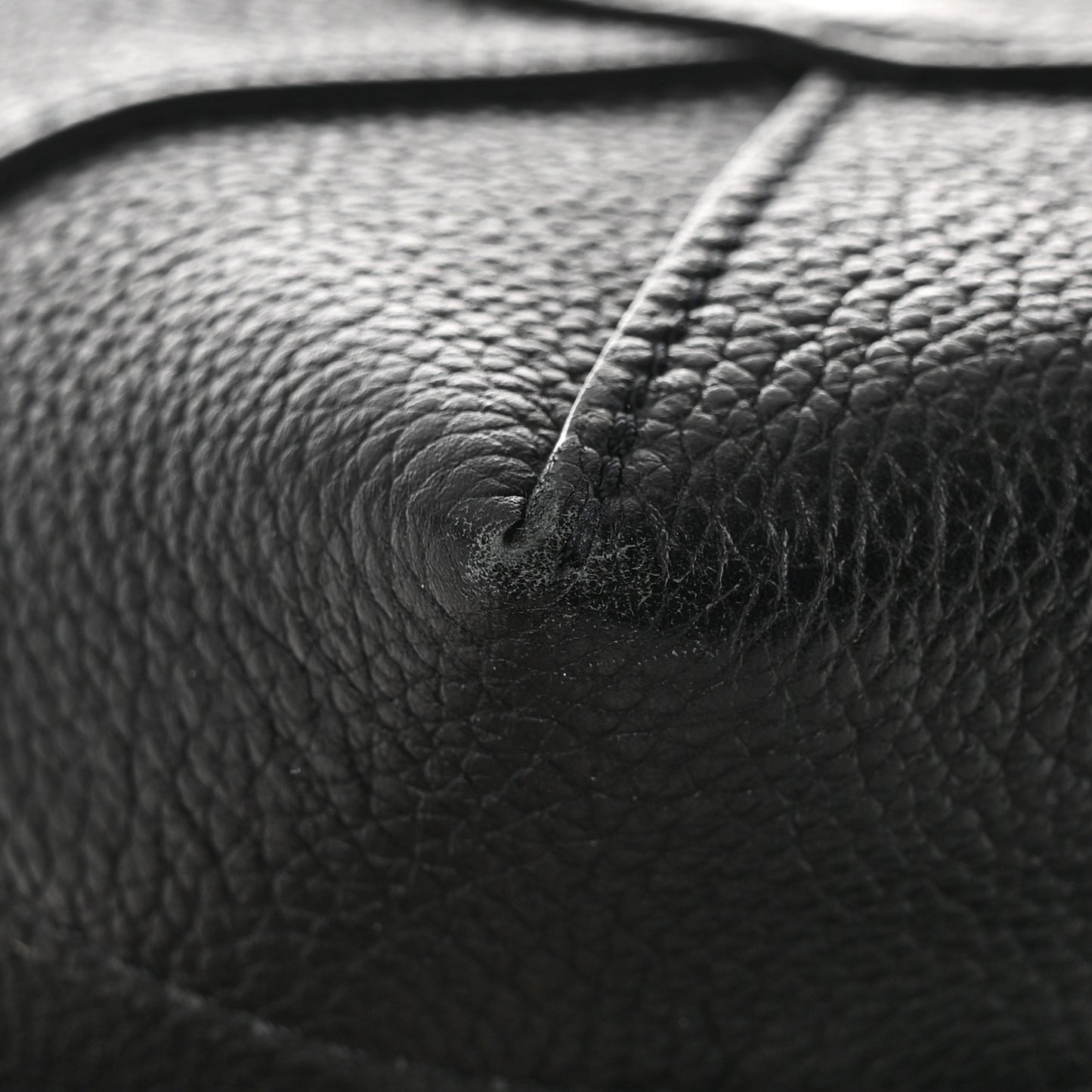 Calfskin Lockme Backpack Black