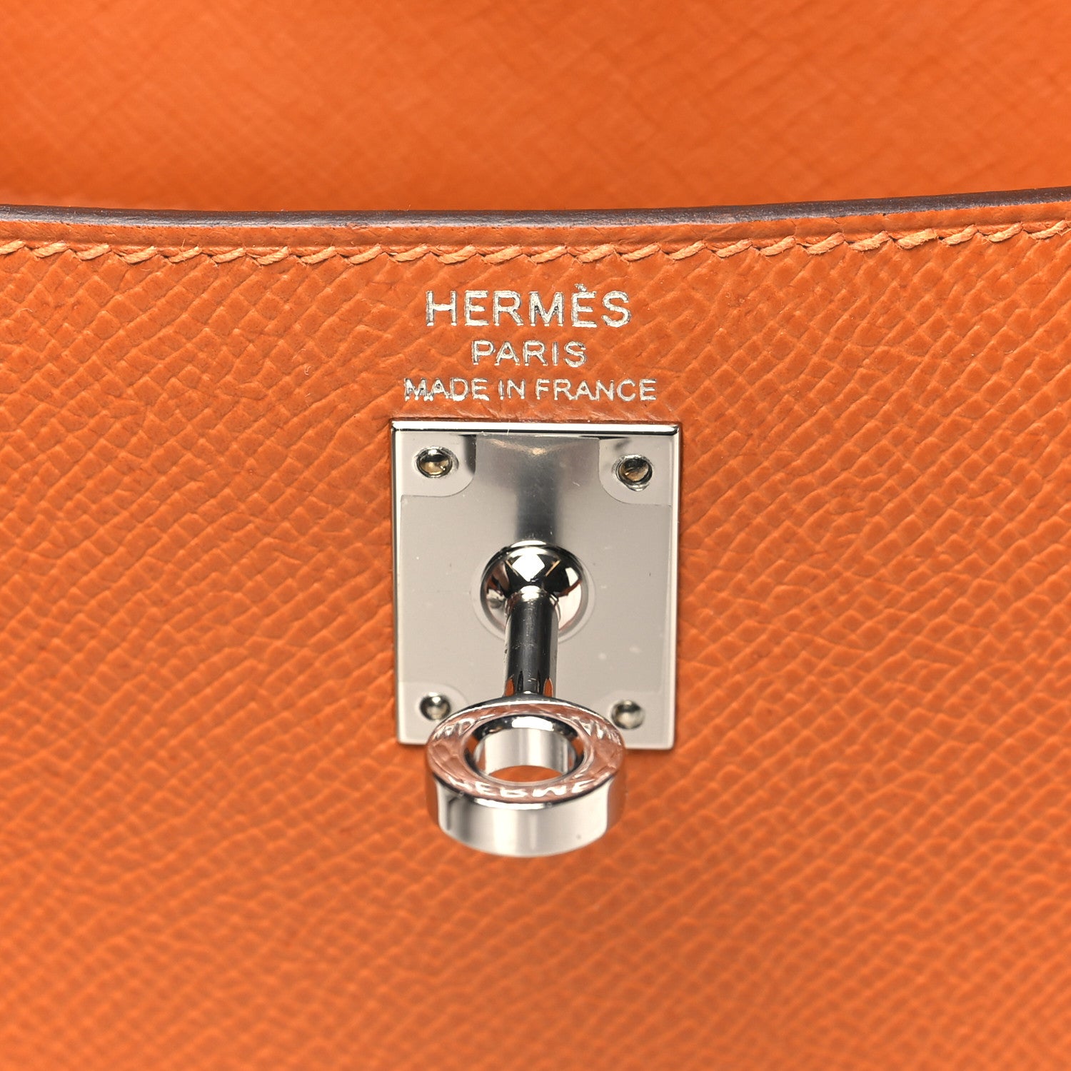 Hermes Epsom Kelly Sellier 25 Abricot 6 of 10