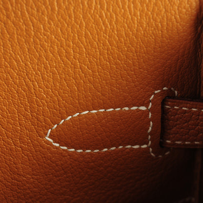 Hermes Chevre De Coromandel HAC Birkin 32 Caramel 12 of 25