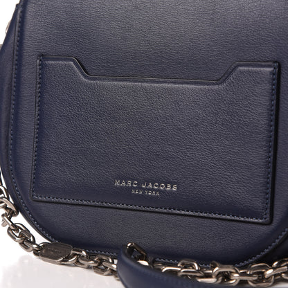 Marc Jacobs Calfskin West End The Jane Saddle Bag Navy 12 of 13