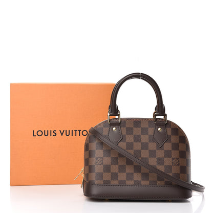 Louis Vuitton Damier Ebene Alma BB 11 of 11