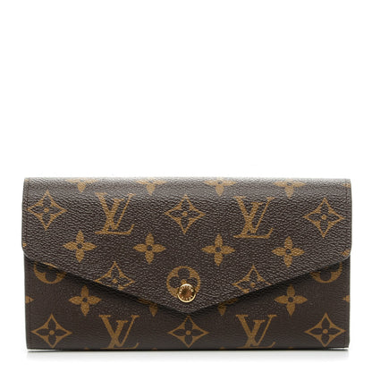 Louis Vuitton Monogram Sarah Wallet NM 1 of 6