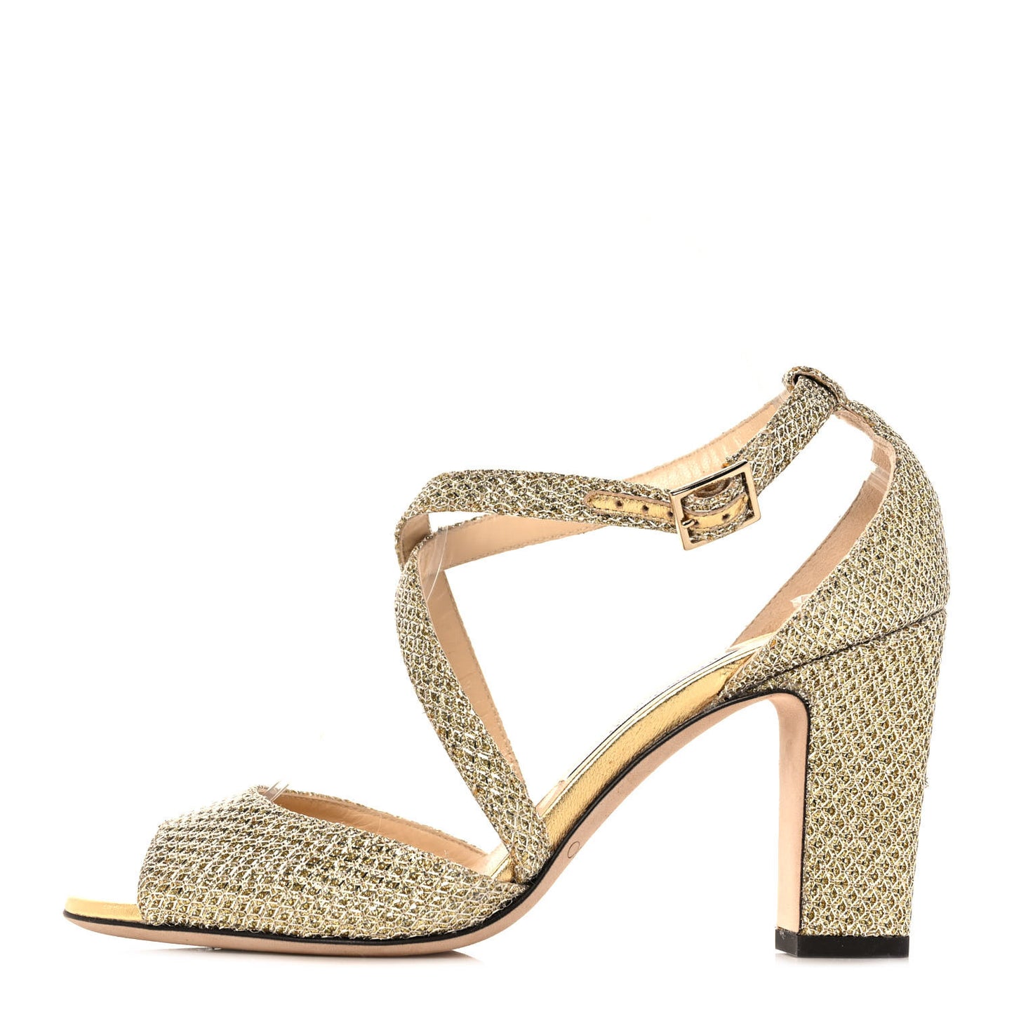 Glitter Carrie 65 Sandals 38 Gold