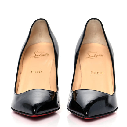 Christian Louboutin Patent Pigalle 85 Pumps 37 Black 2 of 9