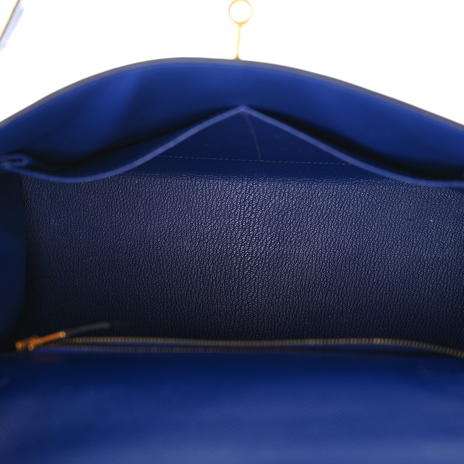 Hermes Epsom Kelly Sellier 28 Bleu Electrique 5 of 12