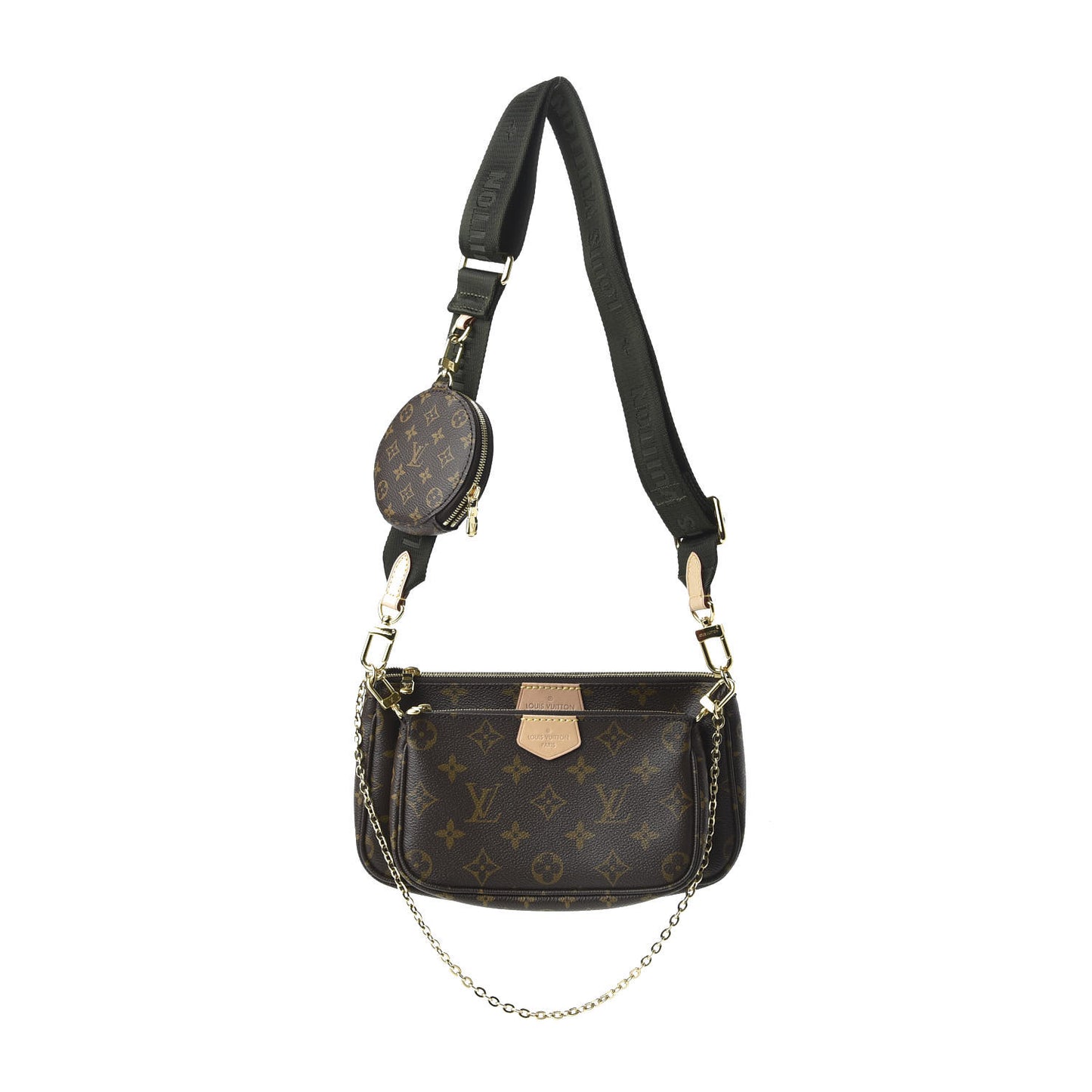 Monogram Multi Pochette Accessories Kaki