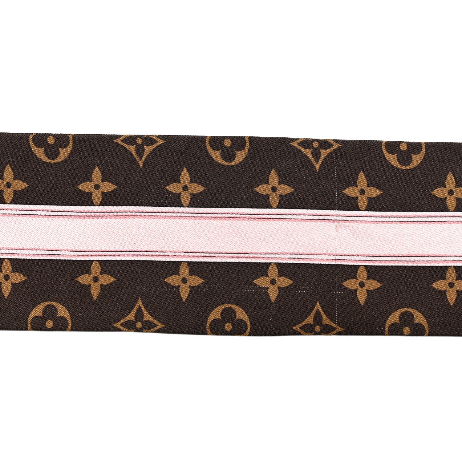 Louis Vuitton Silk Monogram Summer Trunks Bandeau Brown 3 of 4