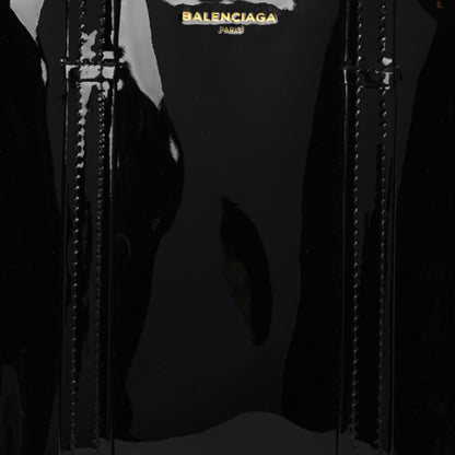 Balenciaga Patent XS Bazar Shopper Tote Black 8 of 10
