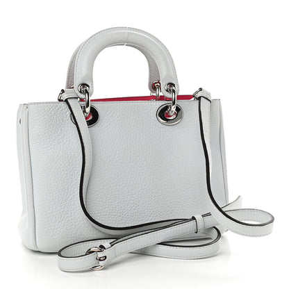 Christian Dior Bullcalf Mini Diorissimo Tote White 3 of 10