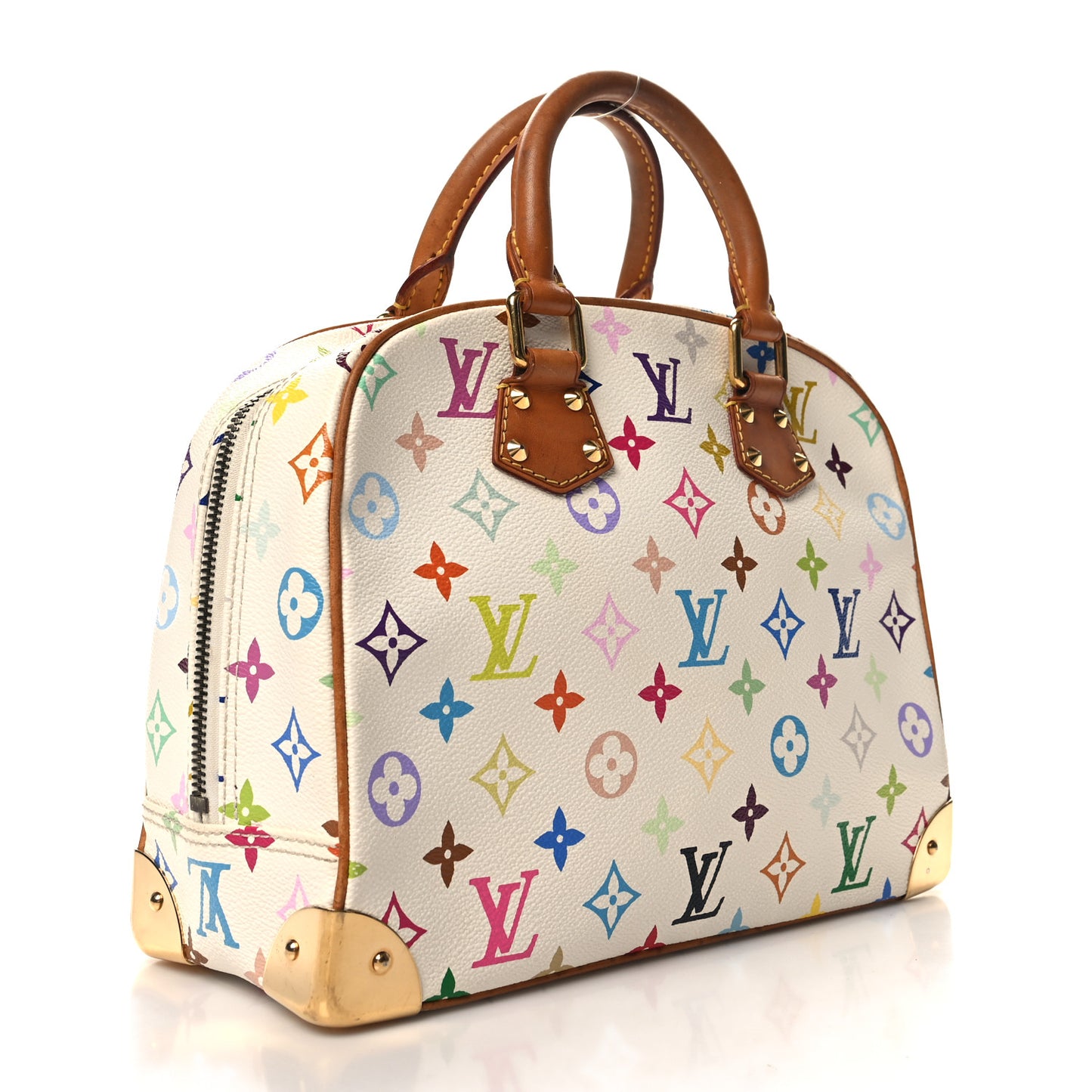 Monogram Multicolor Trouville White