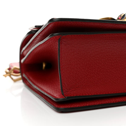 Gucci GG Supreme Monogram Small Queen Margaret Top Handle Bag Red 10 of 11