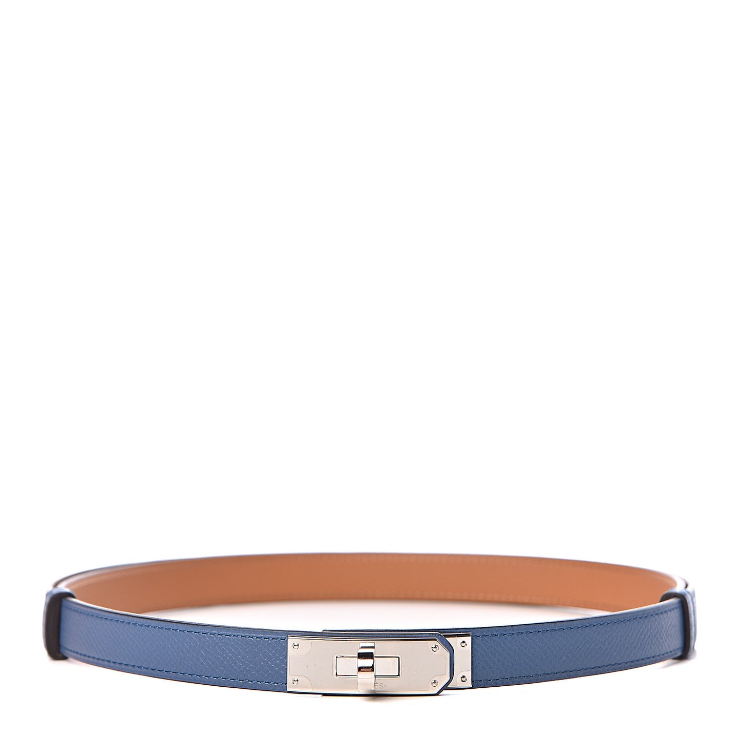 Epsom Kelly Belt Bleu Agate