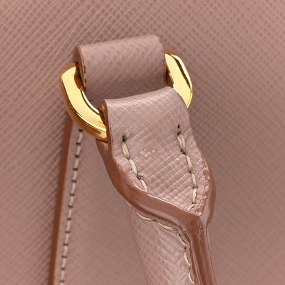 Prada Saffiano Small Galleria Double Zip Tote Cammeo 15 of 15