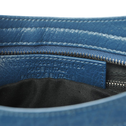 Balenciaga Agneau Classic Silver Hardware S City Bleu Profond 8 of 8