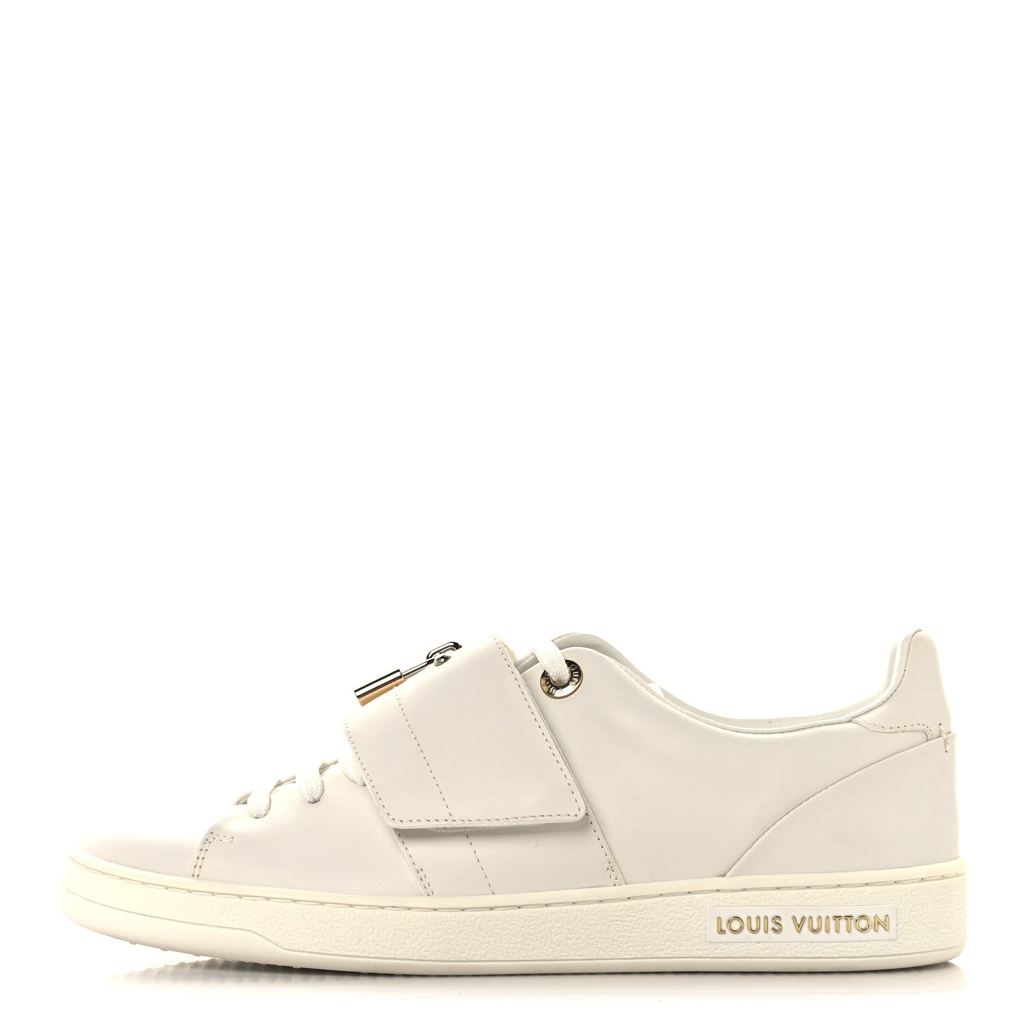 Louis Vuitton Calfskin Front Row Sneaker 36.5 White 1 of 8