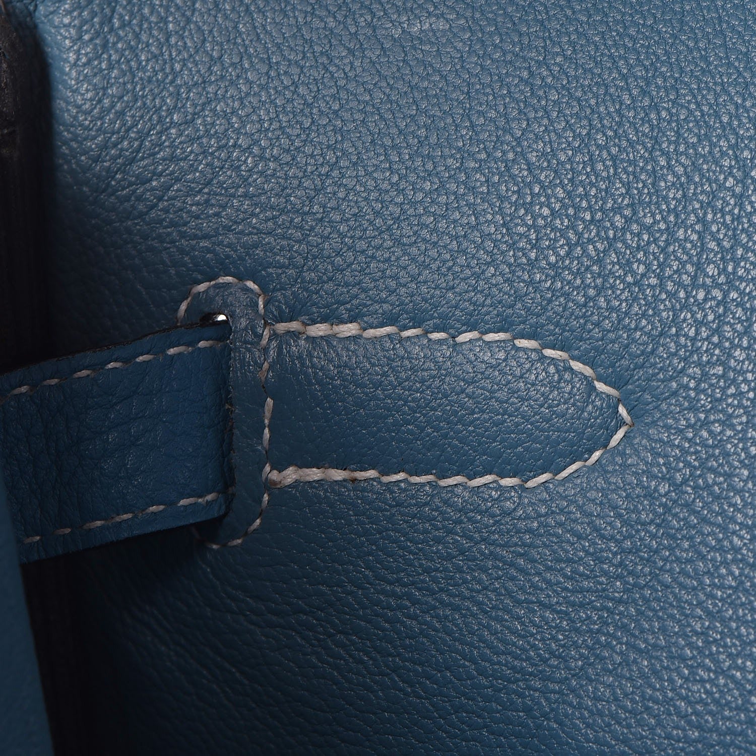 Hermes Togo Birkin 35 Blue Jean 12 of 39