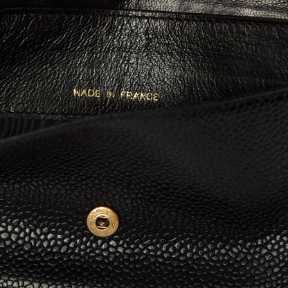 Chanel Caviar Timeless CC Flap Wallet Black 7 of 7
