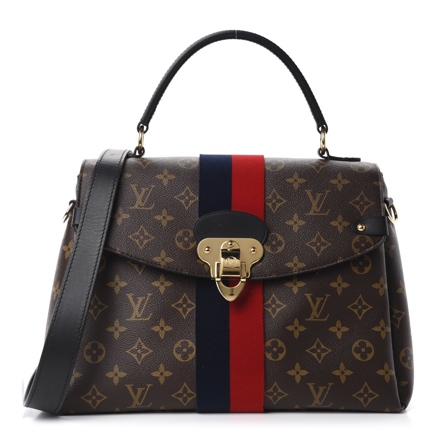 Louis Vuitton Monogram Georges MM Marine Cherry 1 of 10