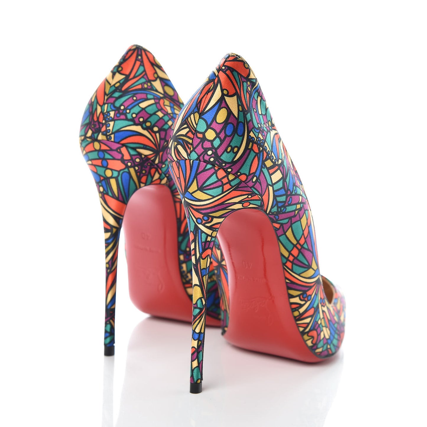Satin Vitrail So Kate 120 Pumps 40 Multicolor