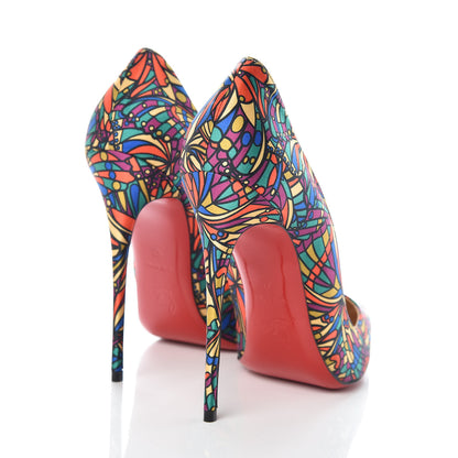 Christian Louboutin Satin Vitrail So Kate 120 Pumps 40 Multicolor 4 of 8