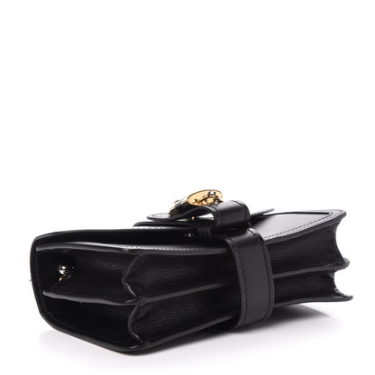 Chloe Shiny Goatskin Calfskin Aby Chain Shoulder Bag Black 5 of 11