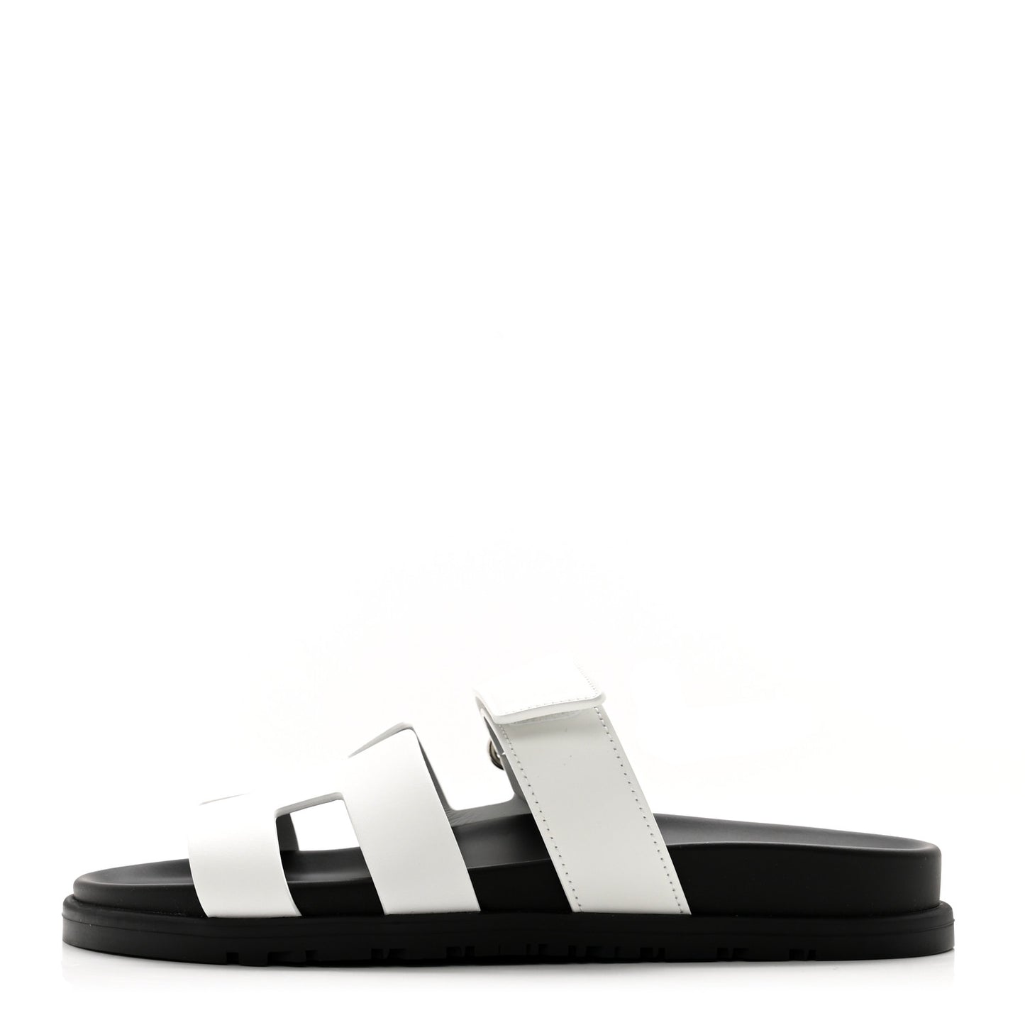 Calfskin Womens Chypre Sandals 37 White