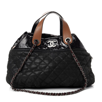 Chanel Iridescent Calfskin Small In The Mix Tote Black 1 of 10