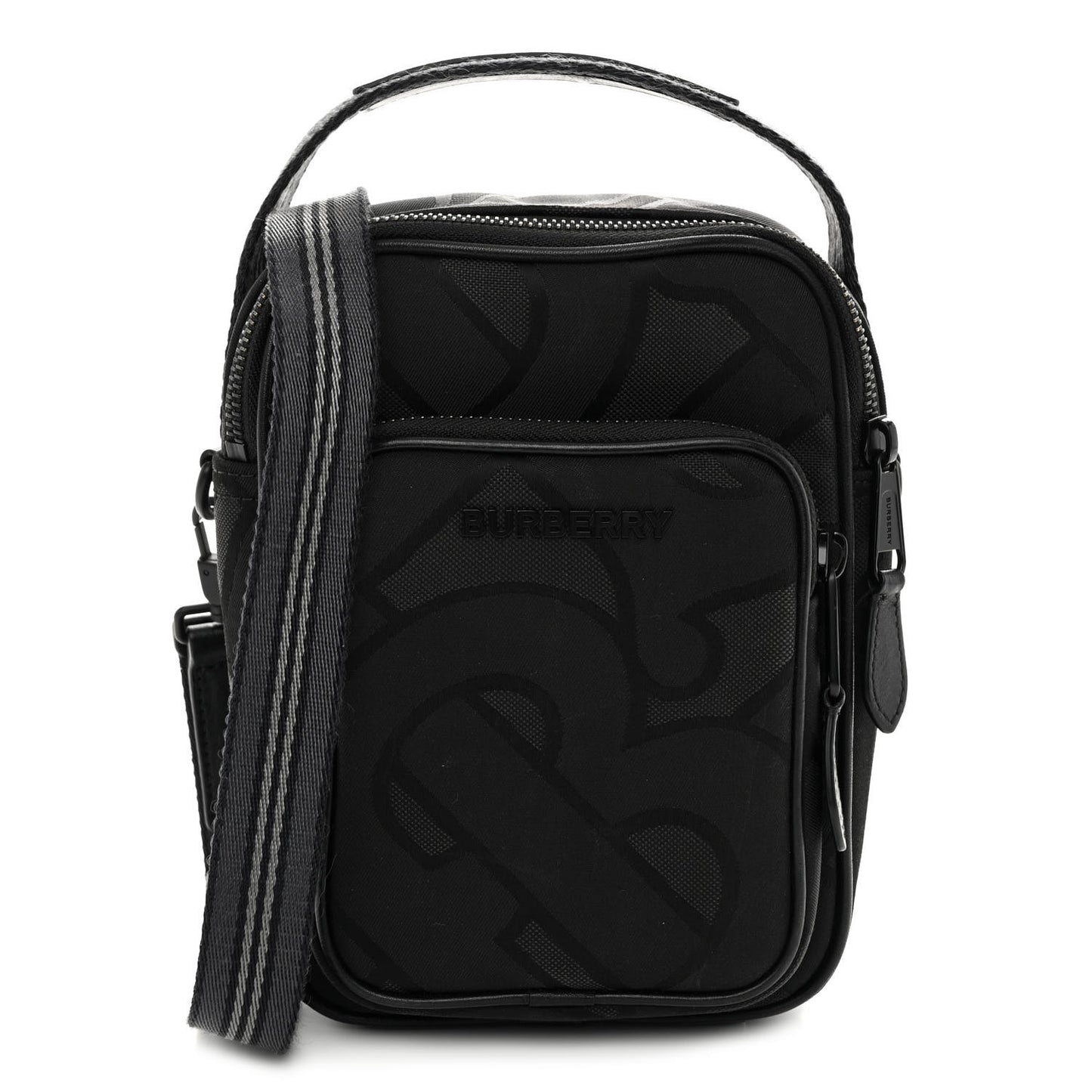 Jacquard Logo TB Crossbody Bag Black
