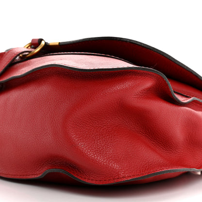 Chloe Calfskin Medium Marcie Satchel Ruby 10 of 14