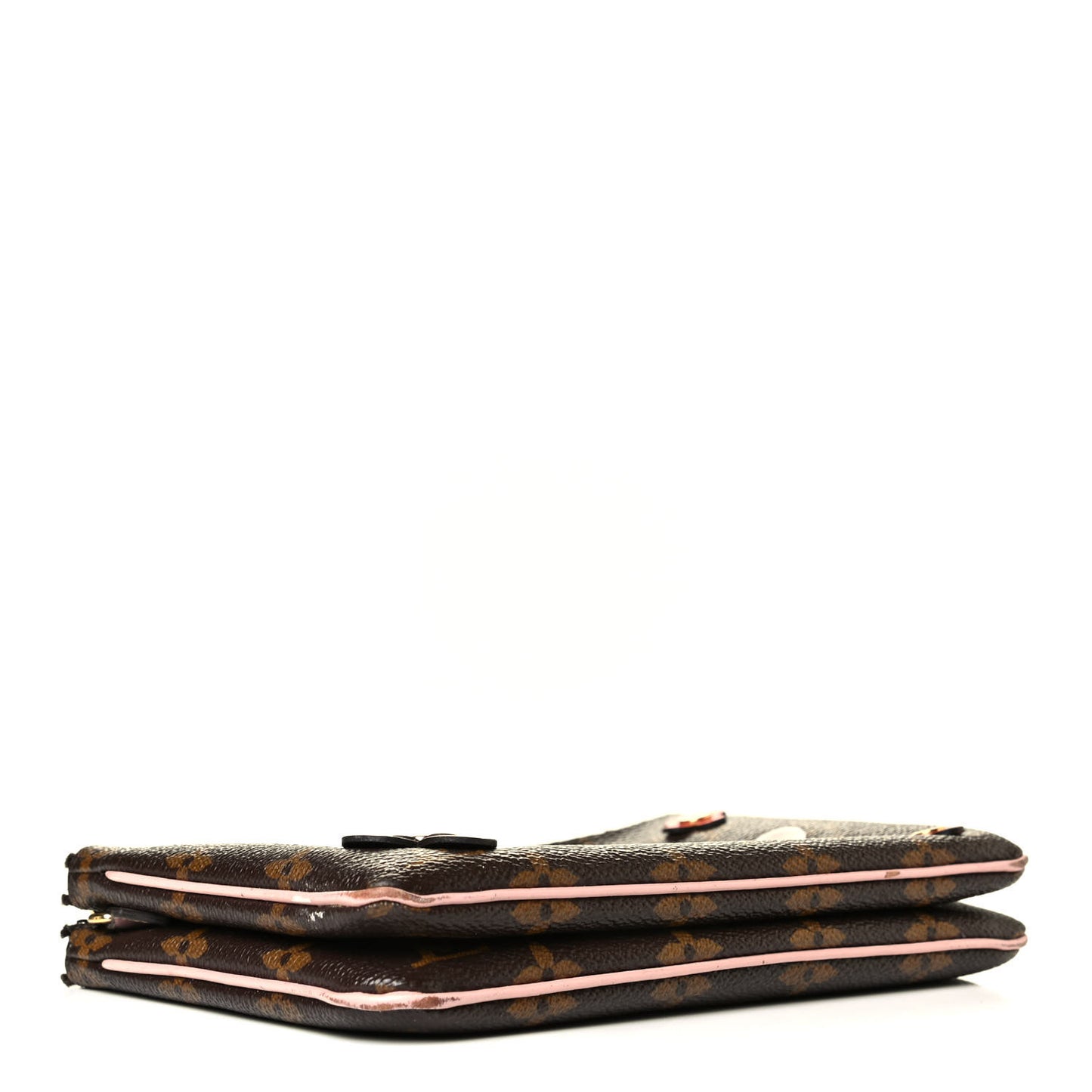 Monogram Blooming Flowers Double Zip Pochette