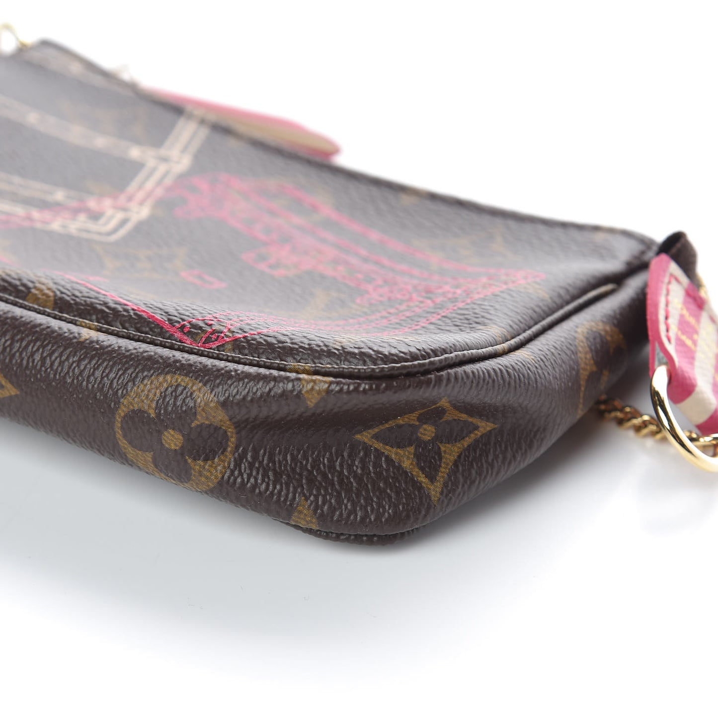Monogram 2014 Christmas Animation Mini Pochette Accessories