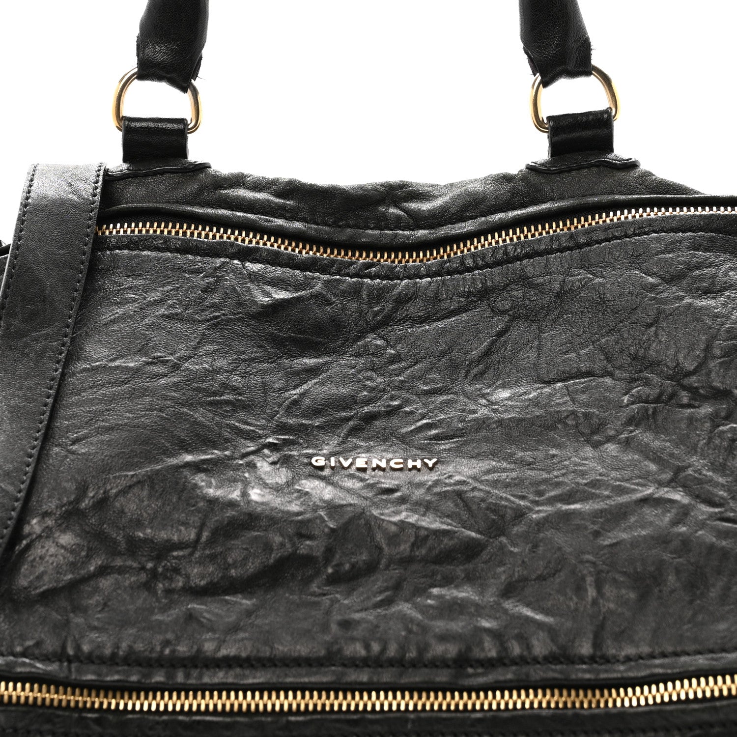 Givenchy Tumbled Sheepskin Large Pandora Black 7 of 13